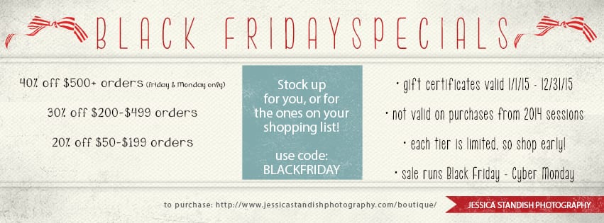 BLACK FRIDAY WEEKEND 2014 - CLICK THE IMAGE TO HEAD RIGHT TO THE SHOP!
