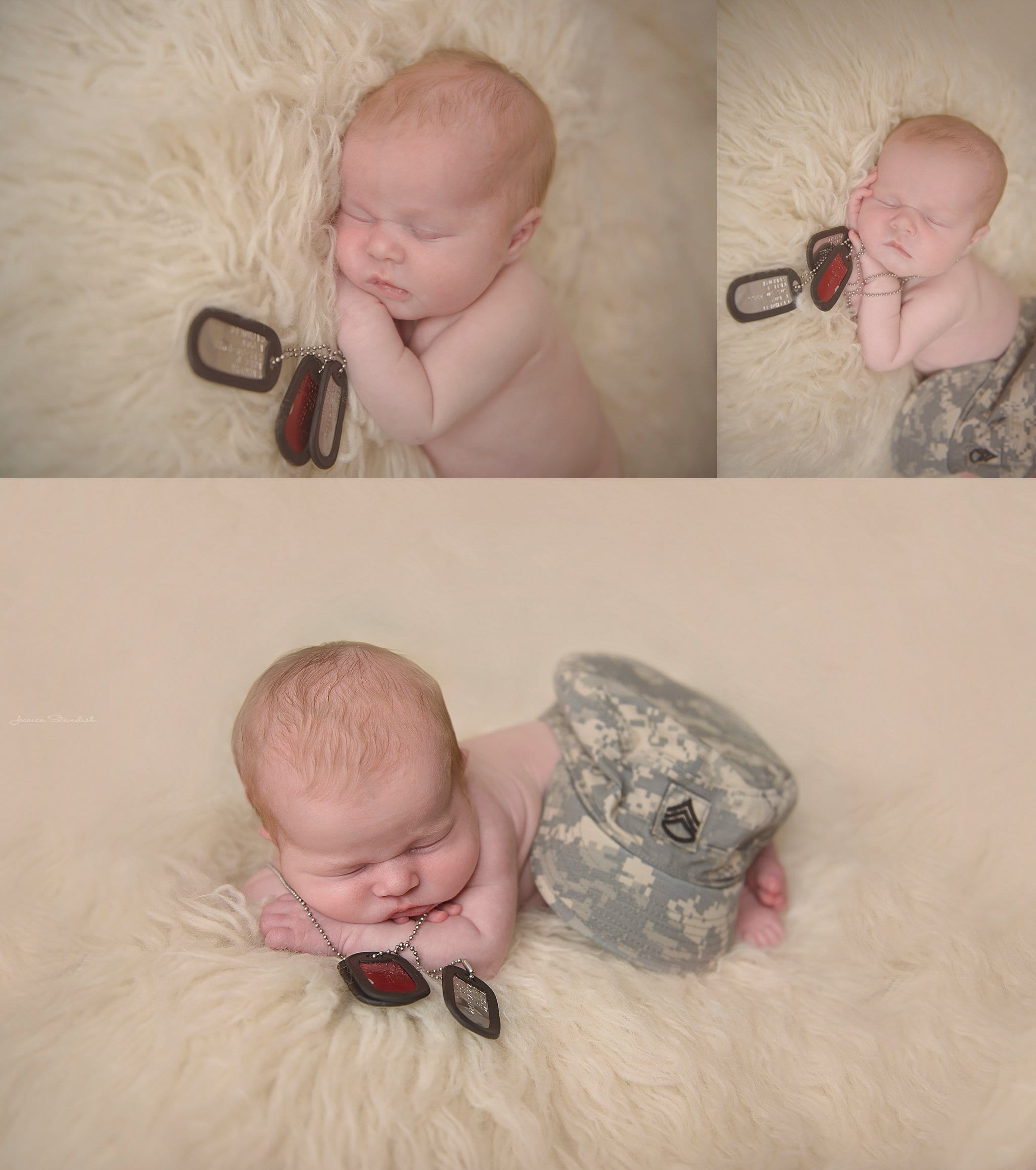 army baby, army strong, newborn session, newborn girl